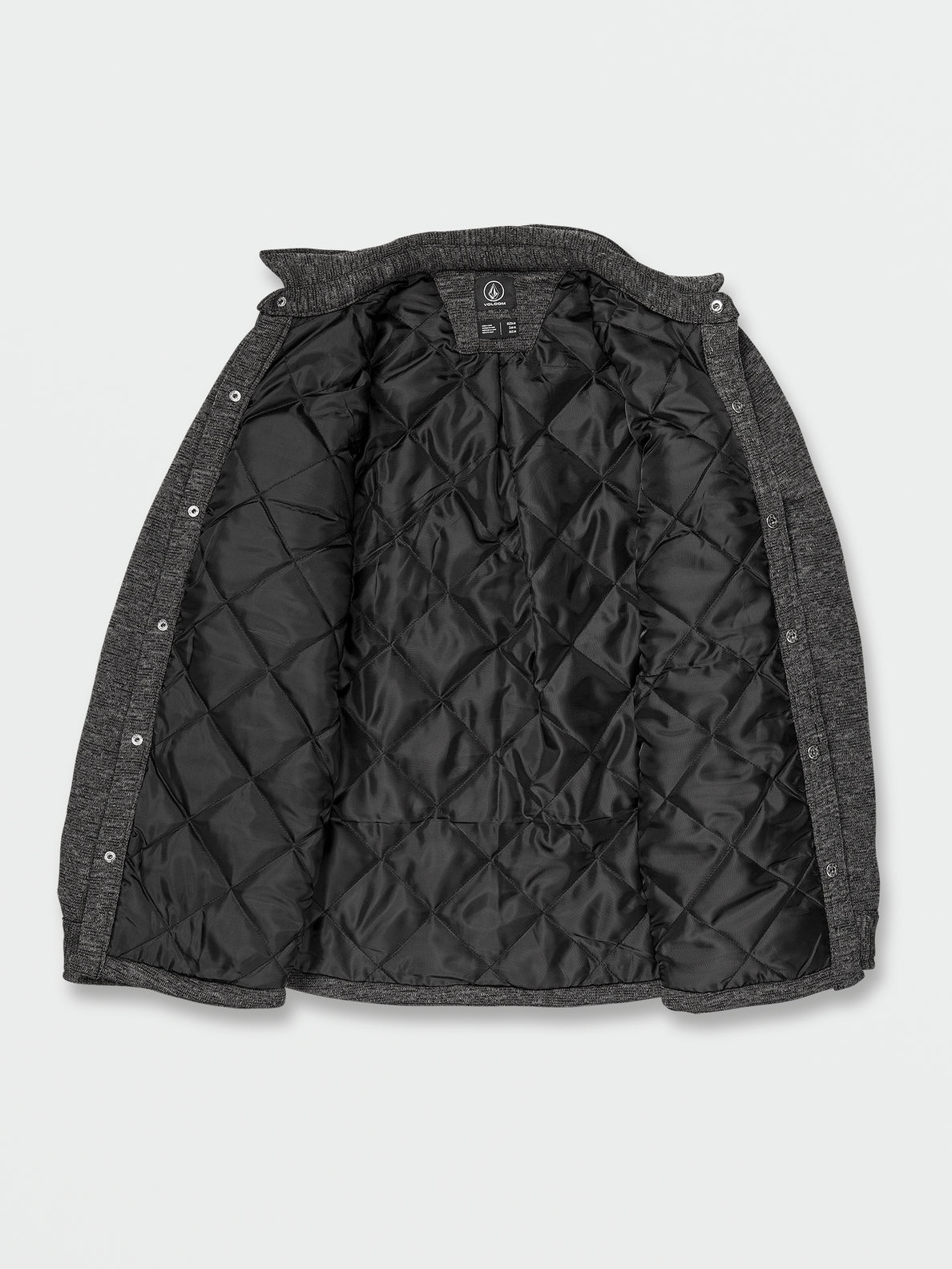 VOLCOM BOWERED PLUS FLEECE LONG SLEEVE JACKET