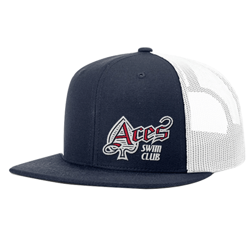 Aces Flatbill Trucker Hat