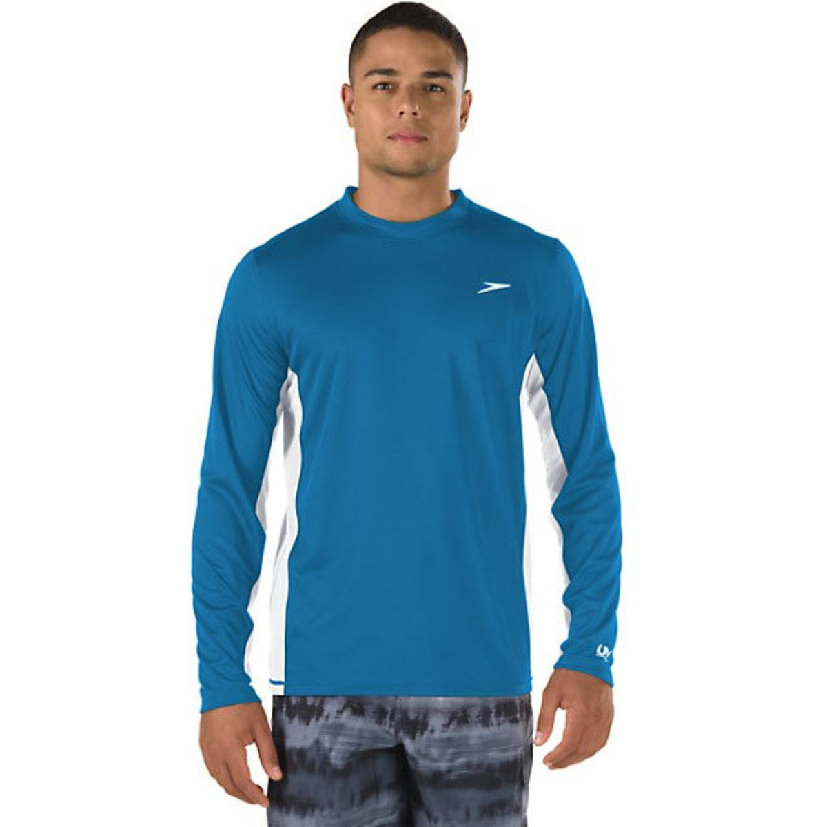 Speedo Men&#39;s Longview Long Sleeve Rashguard