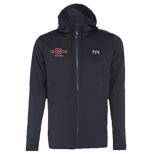Greenwood TYR Men&#39;s Podium Zip Hoodie Warmup