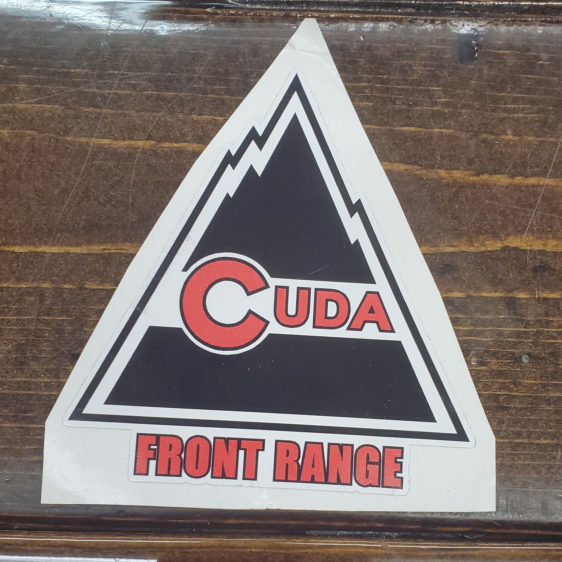 Cuda Shaker Sticker Cuda Vinyl Sticker - MI Sports
