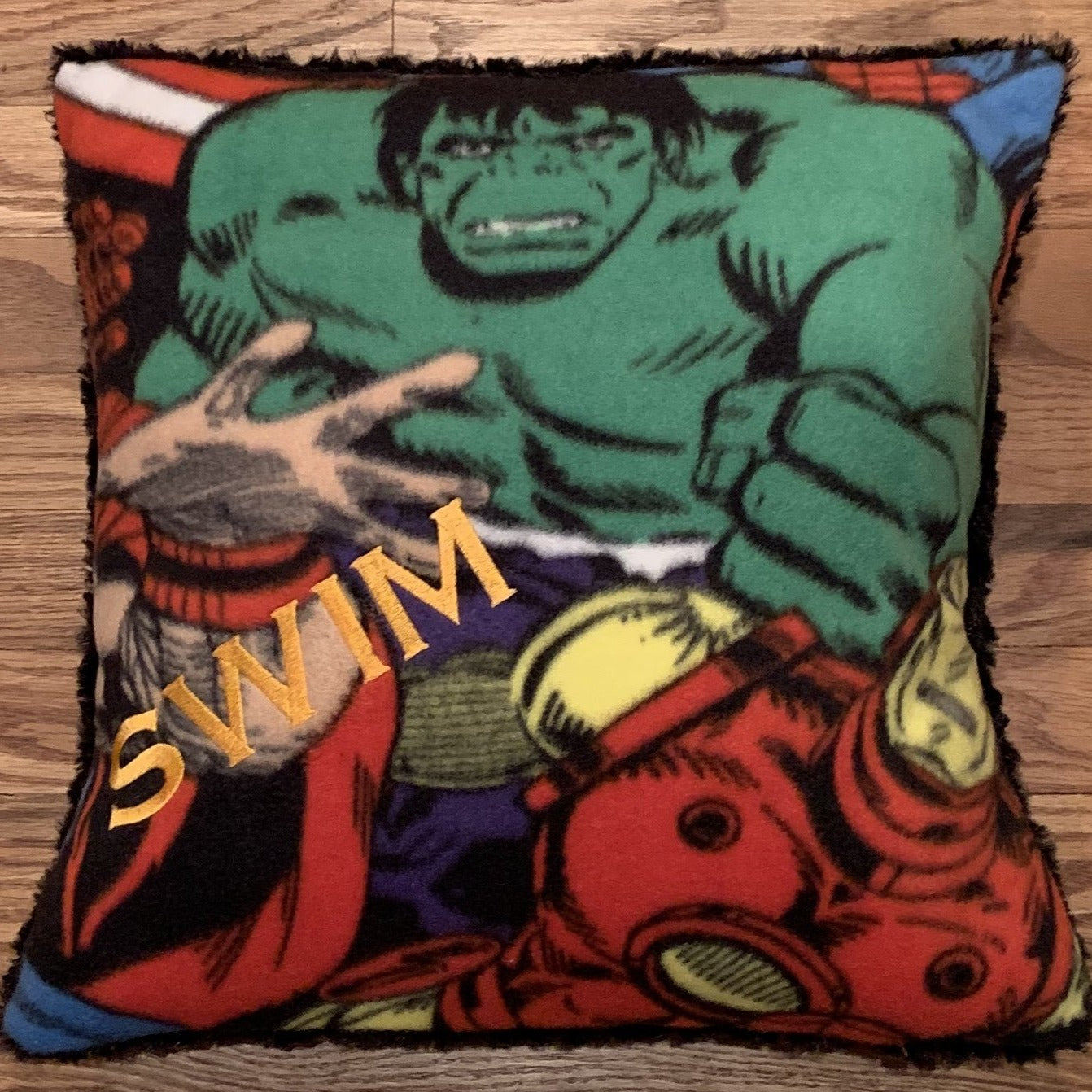 Hulk Swim Pillow
