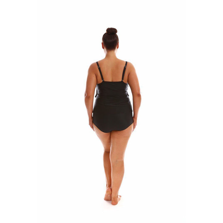 Capriosca Black 3 Tier One Piece