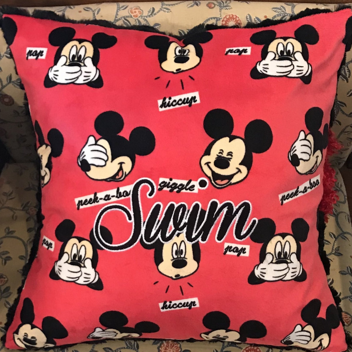 Mickey Mouse Swim Pillow
