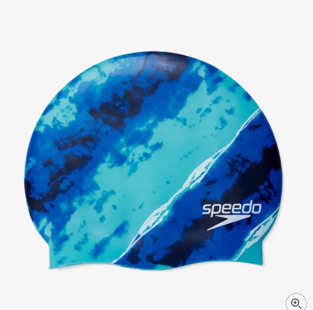 Speedo Elastomeric Printed Cap