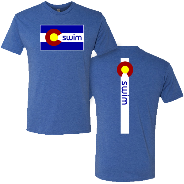 Swim Colorado Flag T-Shirt