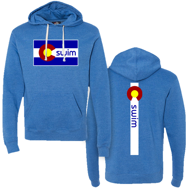 Swim Colorado Flag Hoody