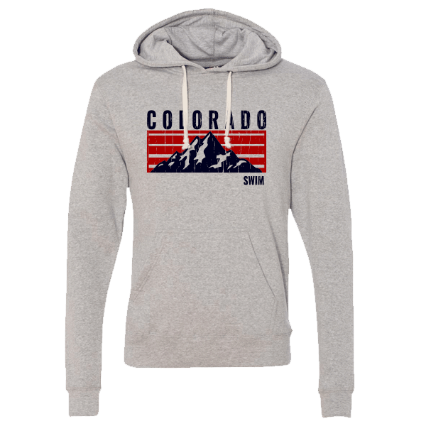 Swim Colorado Mountain Logo Hoody