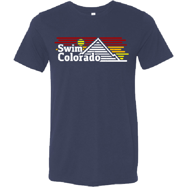 Swim Colorado Retro T-Shirt