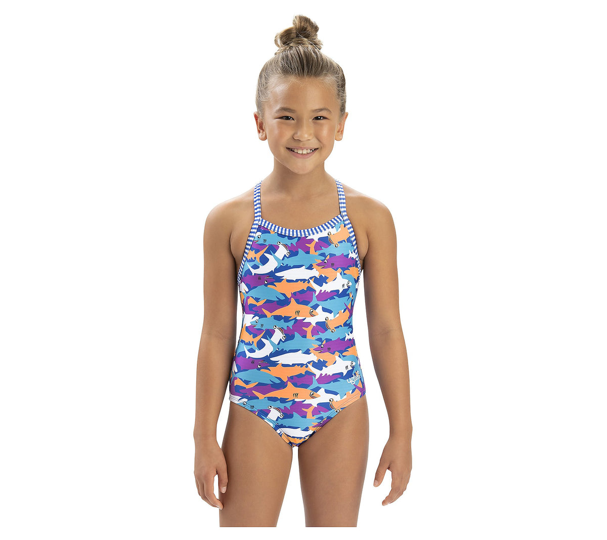 Dolfin Girl&#39;s Uglies One Piece-Sharkonator