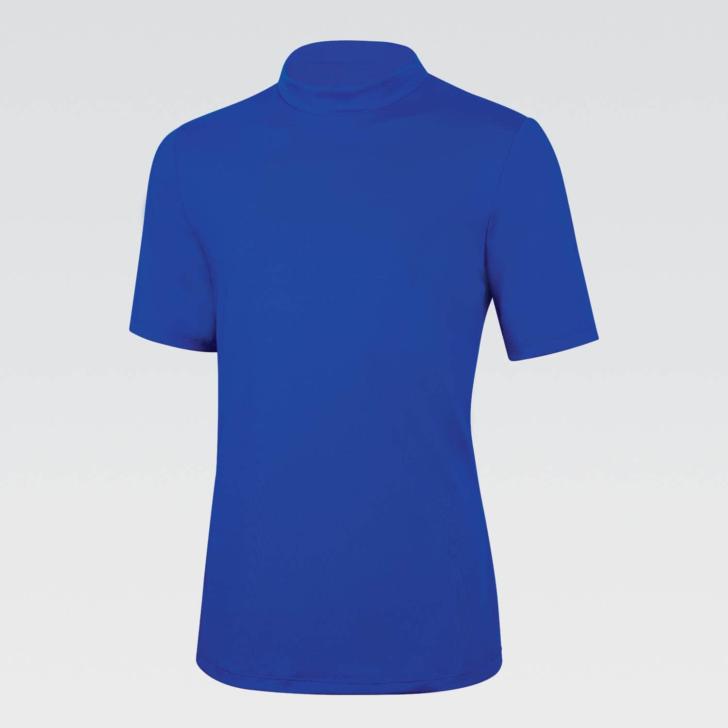 Men s Mock Neck Short Sleeve Rash Guard MI Sports