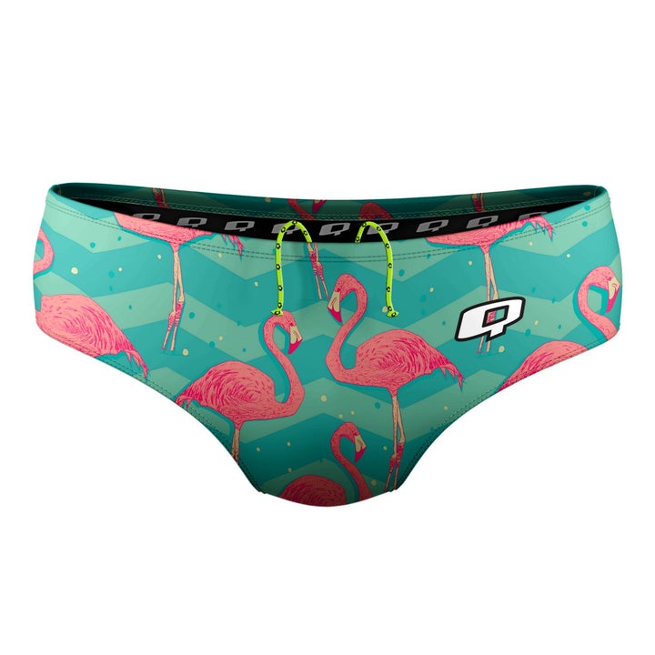 Q Swimwear Flamingo Brief