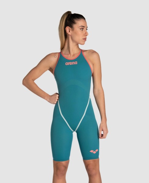 Arena Carbon Core FX Open Back Kneeskin-Calypso - MI Sports