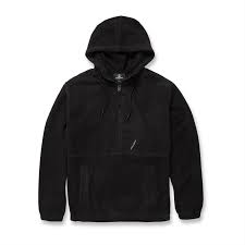 Volcom Unerstand Half Zip Hoodie Black