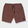 Volcom Understoned Hybrid Shorts - Mahogany