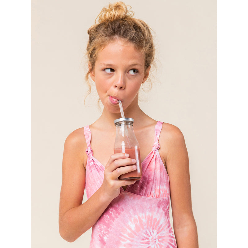 Roxy Girls 7-16 Colors Reflection One Piece Swimsuit