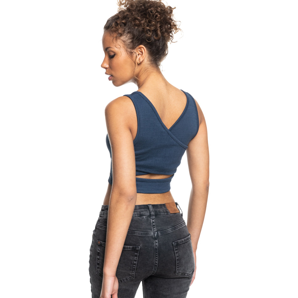 Roxy Good Keepsake Cropped Tank Top
