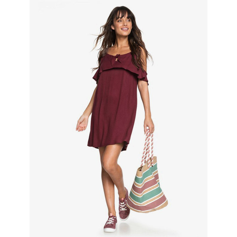 Roxy off the shoulder dress best sale