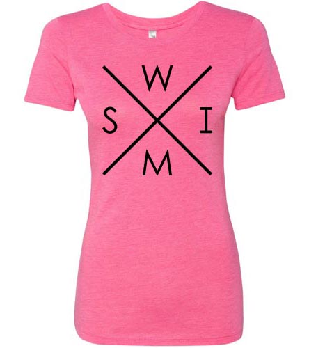 Swim Compass Ladies Tri Blend