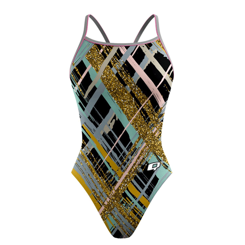 Q Swimwear Glitz Sunback Tank