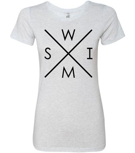Swim Compass Ladies Tri Blend