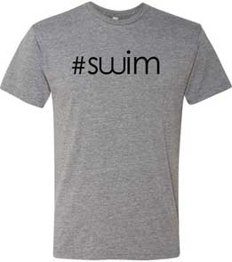 #Swim Tri Blend Tee