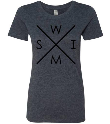 Swim Compass Ladies Tri Blend