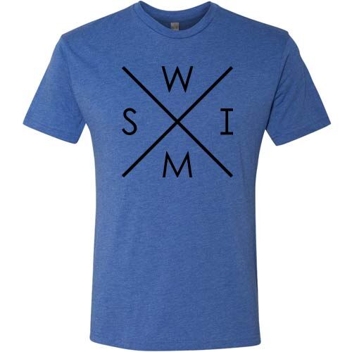 Compass Swim Tri Blend T-Shirt