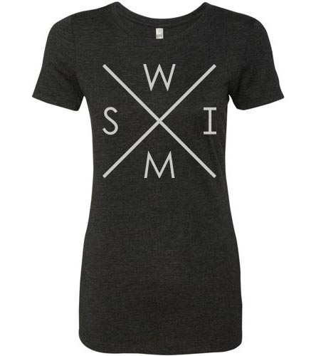 Swim Compass Ladies Tri Blend