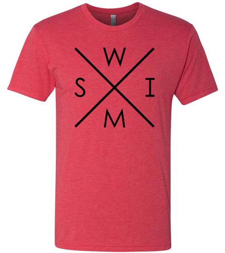 Compass Swim Tri Blend T-Shirt