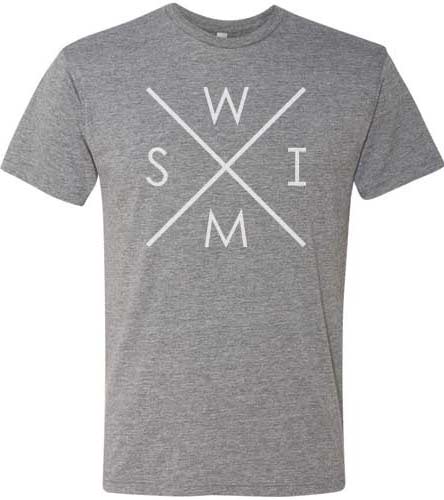 Compass Swim Tri Blend T-Shirt