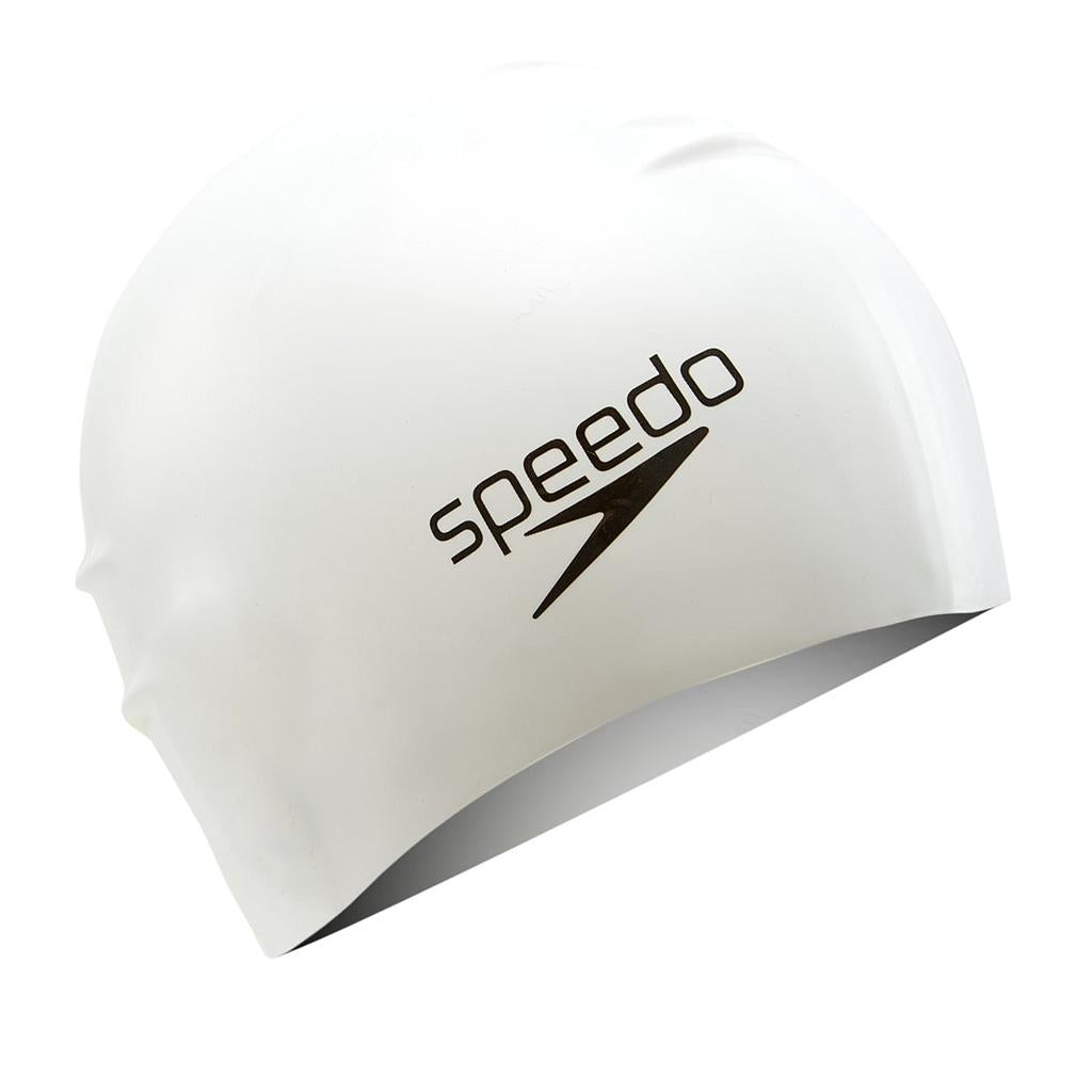 White speedo hot sale swim cap
