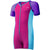 TYR Girls Solid Thermal Suit- Purple/Pink