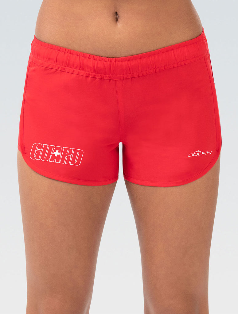 Womens red hot sale dolphin shorts