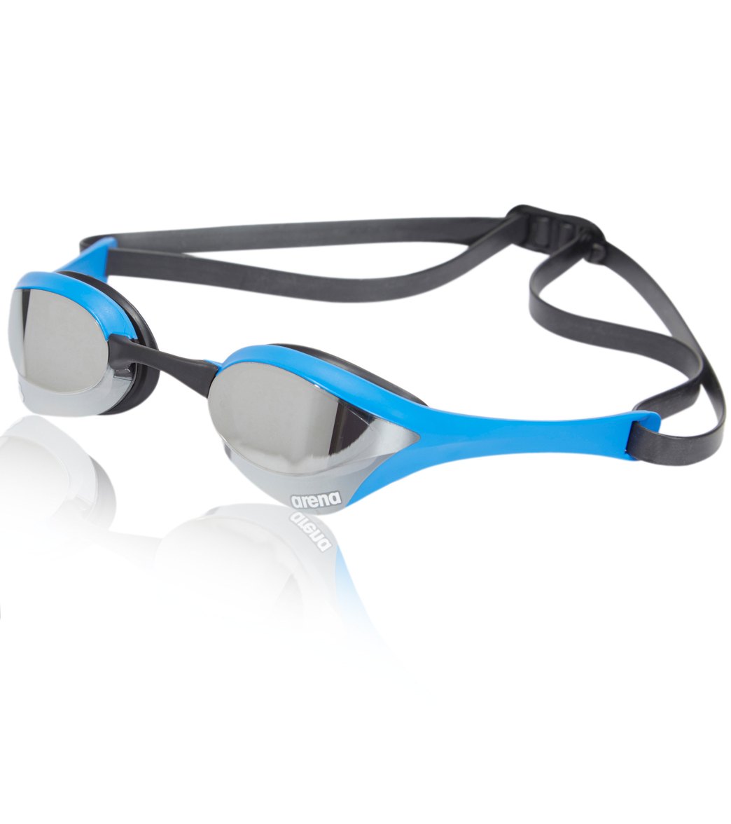 Arena Swimming Goggles - Cobra Ultra Swipe Mirror - Blue/Silver