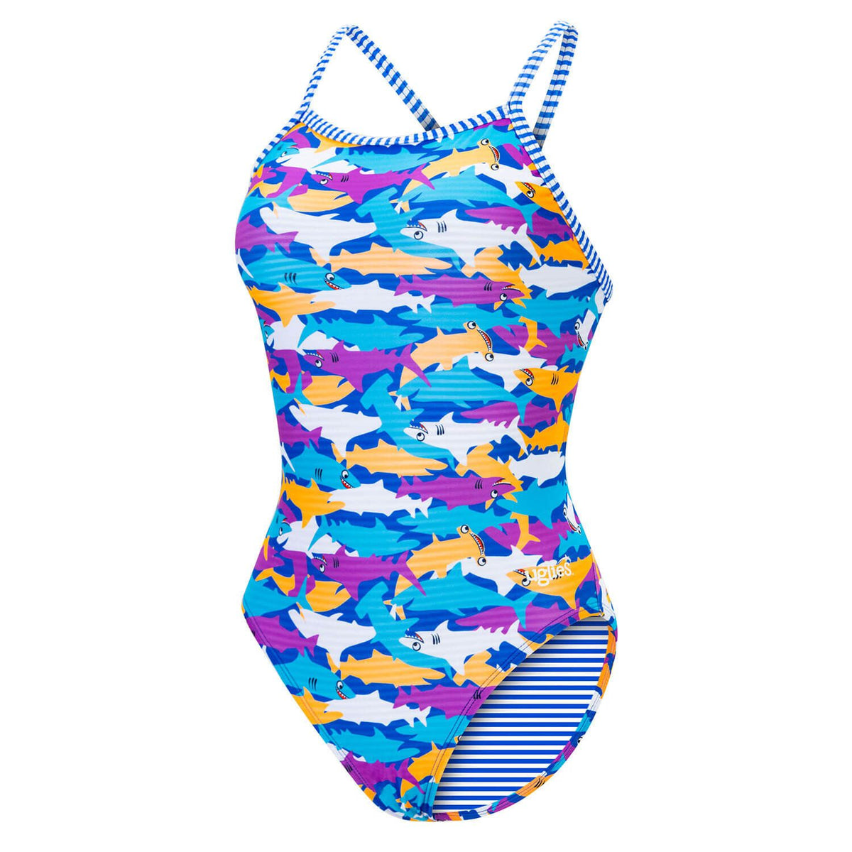 Dolfin Uglies Sharkonator V-2 Back Women&#39;s 1-Piece